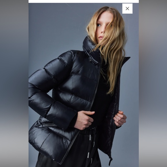 MADALYN lustrous light down jacket with hood for ladies - Picture 8 of 10